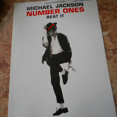 Michael Jackson Beat It 1982 Photo Sheet Music | eBay