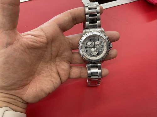 Invicta Specialty 6620 45mm Silver Stainless Steel Case and Strap Men's...