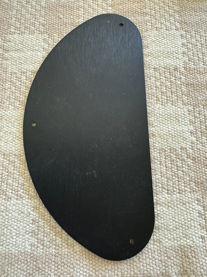 Guitarra Hamer EE. UU. Placa posterior de cavidad de control de metal cepillado artículo de colección #604 Foto 2 de 4