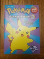 Pokemon Sticker Series 1 Golden Books