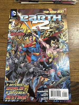DC Comics New 52 Earth 2 Issue Number 1 | eBay