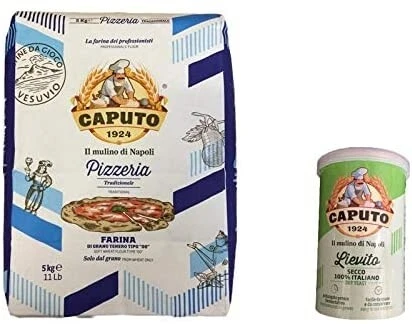 Farina Caputo Pizzeria Kg. 5 + Lievito Secco 100 Gr