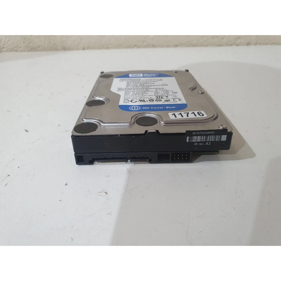 WD Caviar Blue WD6400AAKS-65A7B2 3.5" Internal Hard Drive SATA 640 GB 7200-RPM - Image 3 of 4