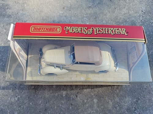 New In Box-Matchbox MODELS OF YESTERYEAR YY018A/C 1937 CORD 812 SEDAN - Picture 2 of 5