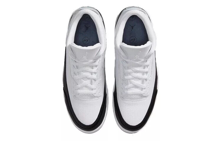Fragment Nike Air Jordan 3 White Black DA3595-100 Men's Size Fragment Nike Air Jordan 3 White Black DA3595-100 Men's Size