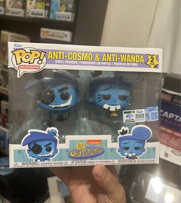 Funko Pop Vinyl - Television - Anti-Cosmo & Anti-Wanda 2-pack-New- WonderCon Exc