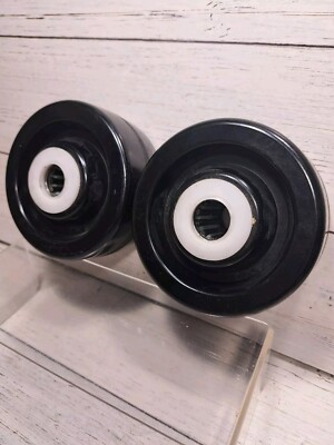 Heavy Duty Wheel with 1/2  Roller Bearings. 800-1300 lbs Capacity 4'' 2-Pack