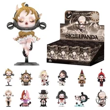 POP MART SKULLPANDA Image of Reality Series Figures, 12PCs SKULLPANDA Blind B...