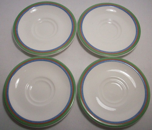 Villeroy & Boch : EASY LINEA: 4 Demitasse Espresso Cup & Saucer Sets: EXC: NR - Picture 5 of 6