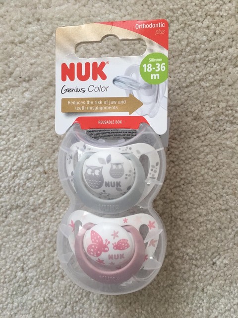 nuk dummy sizes