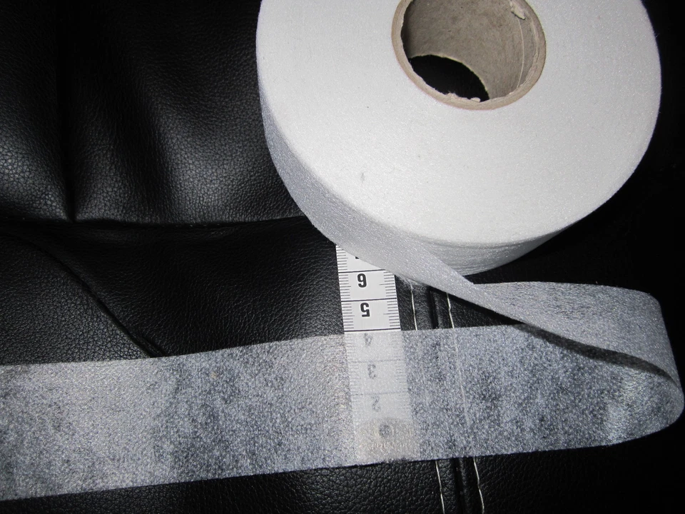 EU MARKEN WARE 5 m Klebende Bügelvlies 4 cm Breit Weiß EU Ware (1,10€ / m) (5 MWT4 cm