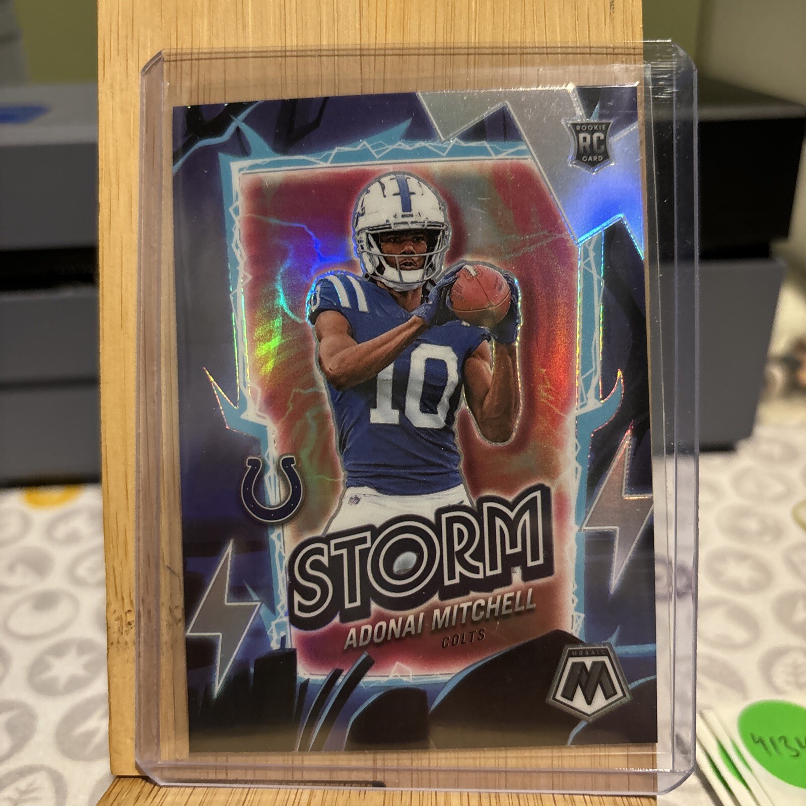 2024 Mosaic Adonai Mitchell Storm Silver #7 | COLTS