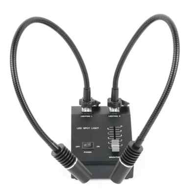 Gooseneck Light Body Microscope LED Twin Light Illumination Cold Light Source
