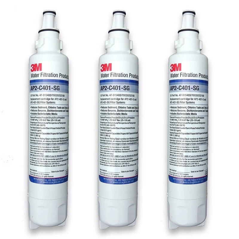 3 x 3M AP2-C401-SG Water Filter For Lincat Boiler EB3F EB4F EB6F - Image 3 of 3