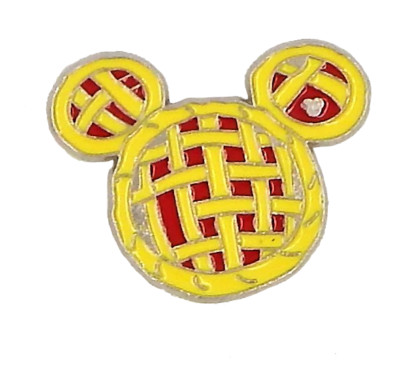 Park Food Collection Cherry Pie Mickey Head Shape Disney Trading Pin ~ Brand New