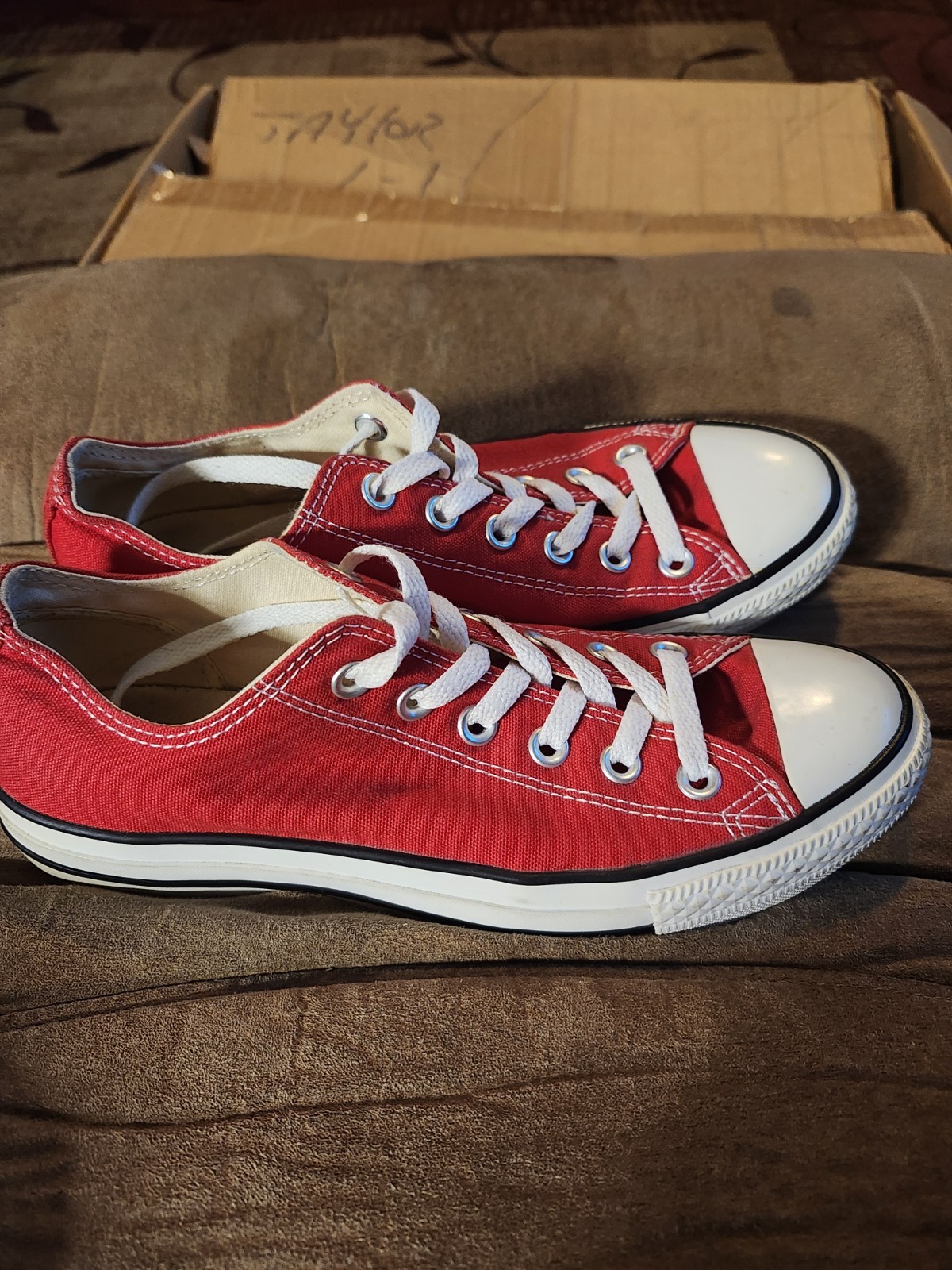 SAOLA Sneakers basse Converse Chuck Taylor All Star classiche rosse unisex M 6 W 8