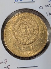 1918 Mexico Gold 20 Pesos