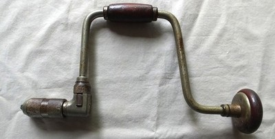 Used large MILLERS FALLS MADE IN U.S.A. NO. 730A 14'' HAND BRACE DRILL AUGER