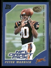 2000 Topps #400 Peter Warrick Topps Collection Cincinnati Bengals