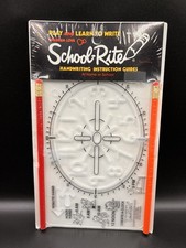 School-Rite Handwriting Instruction Guides CREATE-A-CLOCK Stencil Set -Teachers