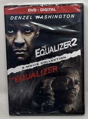The Equalizer 1 & 2 (DVD+Digital, 2019, 2-Disc Set Movie Collection)