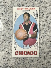 1969-70 Topps #91 Chet Walker Bulls Rookie HOF - Excellent +