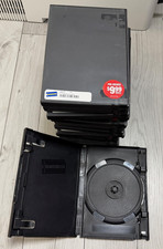 Lot of 10 Authentic Blockbuster Empty Standard Single Disc DVD Replacement Cases