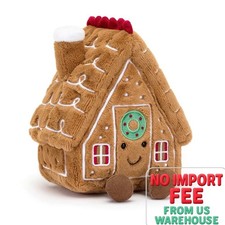 Jellycat Amuseables Gingerbread House - Free Shipping