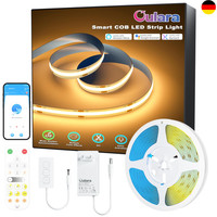 Wifi COB LED Streifen 6M Warmweiß 2700K Alexa Kompatibel Dimmbar 24V Beleuchtung