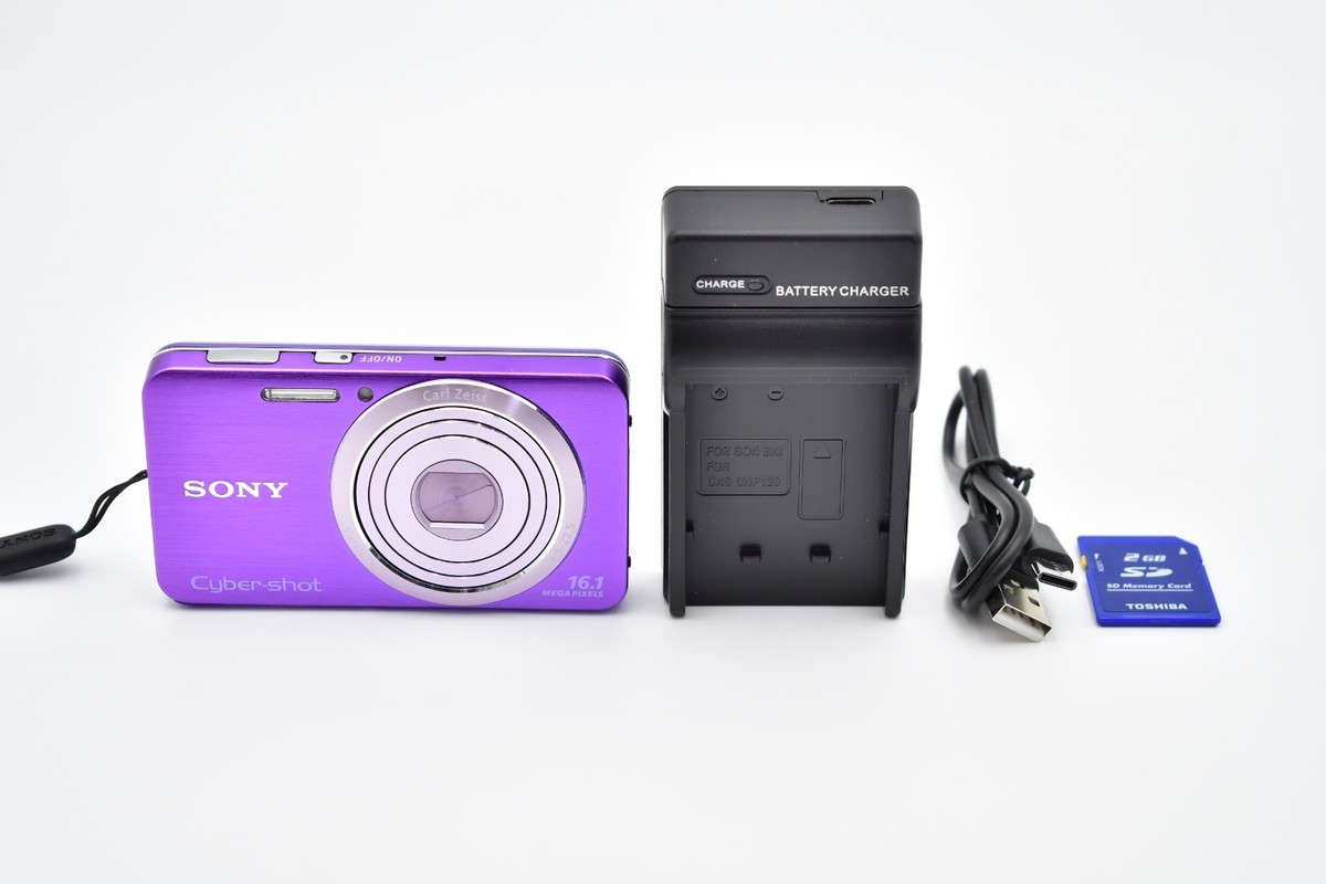 ⏯️[Near Mint]Sony Cyber shot DSC-W630 Purple Digital Camera