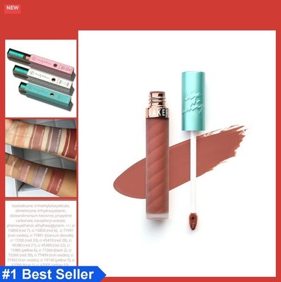Liquid Lipstick Waterproof Smudge Proof Matte Metallic Long Lasting 3.5mL