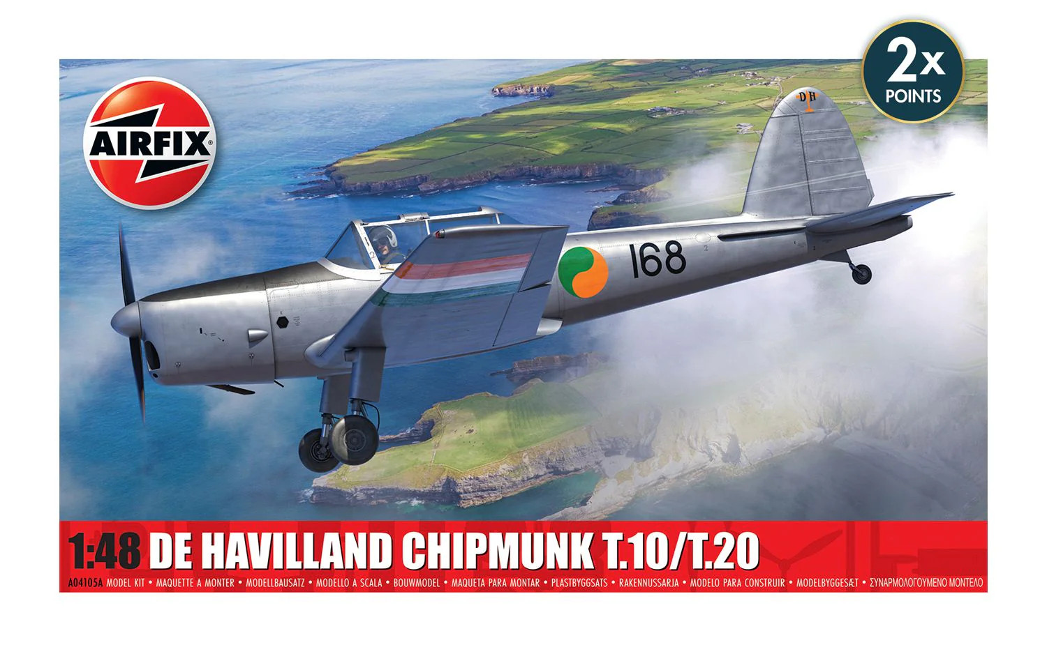 Airfix A04105A de Havilland Chipmunk T.10/T.20 Model Kit
