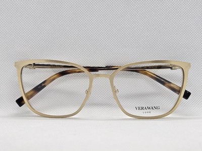 Vera Wang Prisca YG Yellow Gold 52-16-135 Eyeglasses Frames Women's