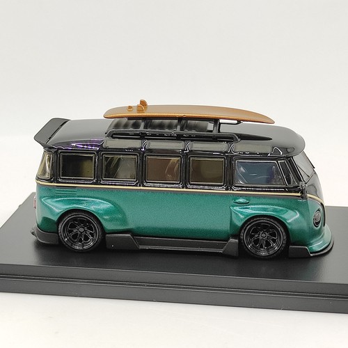 INSPIRE 1:64 VW T1 Van Touring Wide-body Alloy Car Model - Picture 8 of 16