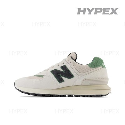 New Balance 574 Legacy 'White Black Green' Men U574LGFW New Size