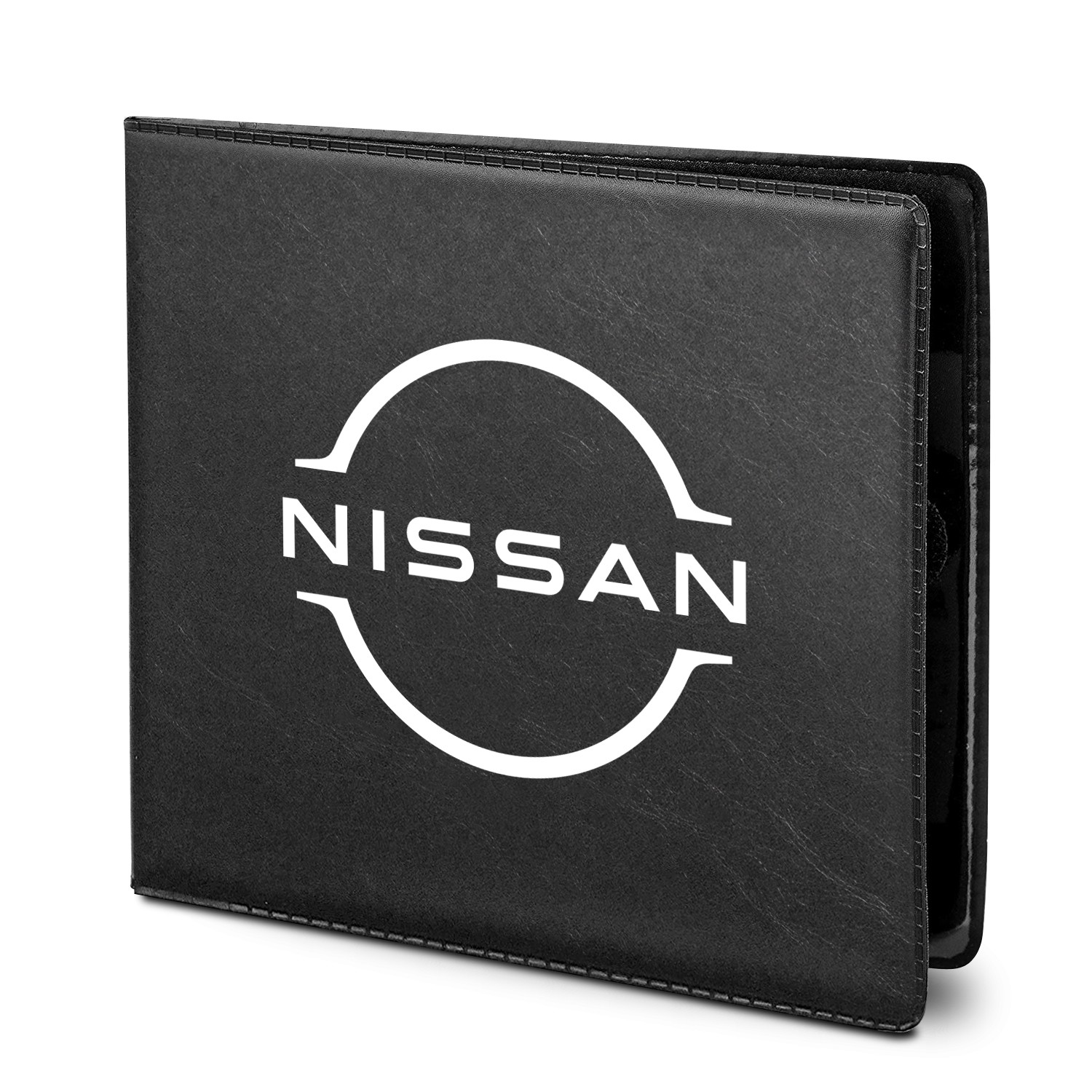Nissan New Logo Car Auto Insurance Registration Document Holder Wallet