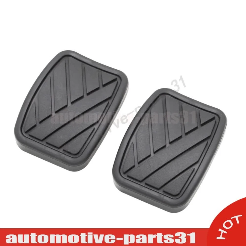 2x Nuevas cubiertas de pastillas de pedal de embrague de freno Fit Suzuki Swift Samurai Sidekick Geo Metro Foto 3 de 4