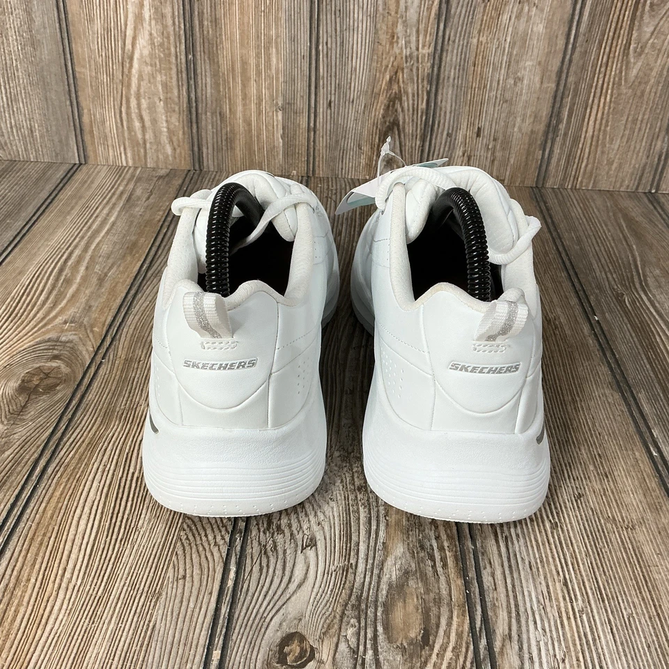 Tênis Skechers Branco Feminino 8.5 Arch Fit City Drive 150061 Sapatos Confortáveis NOVO - Imagem 4 de 4