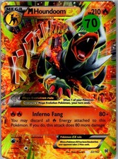 M Houndoom EX 22/162 Holo EX Rare BREAKthrough Pokemon Near Mint on eBay