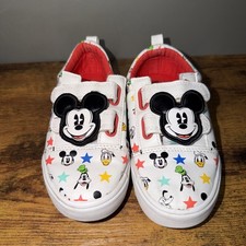 DISNEY Store SNEAKERS for KIDS - MICKEY MOUSE FRIENDS Size 12