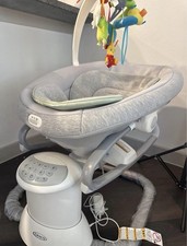 Graco Infant Baby Swing in Gray with Music
