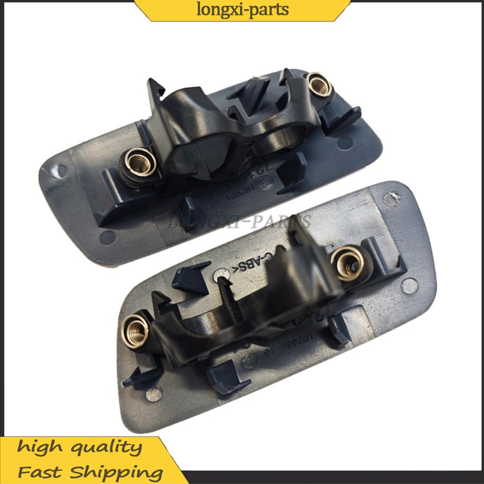 2x Headlamp Washer Cover For 10-18 Rolls-Royce Ghost 61677244959 61677244960