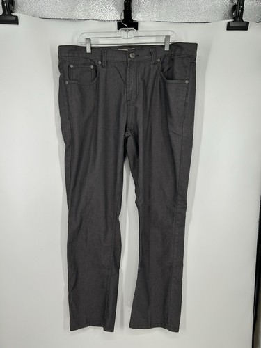Ecko Unltd Y2K Baggy Wide Leg Jeans Grey Skater Grunge Vintage Denim Size 40x32