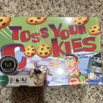 Gamewright Toss Your Cookies Card Game, Food Theme, 3-8 Players, Ages 8+, Award