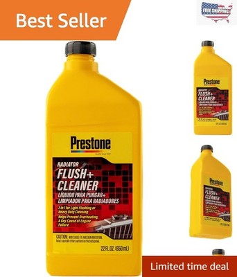 AS105 Heavy-Duty Cooling System Cleaner   Restore Radiator Efficiency, 22 oz