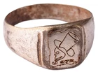Naval submarine U972 Tophat U-boat WW2 German ring U-Boot Kriegsmarine Marine