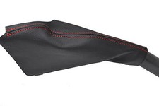 FITS MITSUBISHI LEGNUM VR4 HANDBRAKE GAITER BOOT red stitching CUSTOM NEW