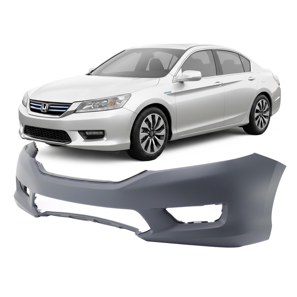 2013-2015 Honda Accord Sedan Hybrid Front Bumper Cover HO1000288