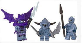 New Sealed Lego 853677 Stone Monster Minifigures Nexo Knights Accessory Set Rare