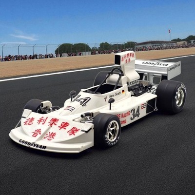Tecnomodel TM18-222B # March 761 F1 #34 USA GP 1976 '' Hans-Joachim Stuck '' 1:18